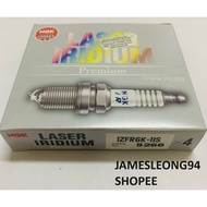 NGK IZFR6K-11S (6994) NGK LASER IRIDIUM HONDA R18A R20A ENGINE ACCORD CU1 CR-V RE5 STREAM RN6 STEPWA