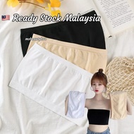 🇲🇾 READY STOCK Tube Top Strapless Bra Bralette Women Bra Invisible Wireless Seamless Bandeau Tube Br