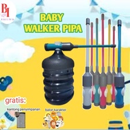 Push Walker pipe paralon baby Walker push walking assistant