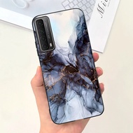 เคส2021อัจฉริยะสำหรับ Huawei P เคสโทรศัพท์ TPU แบบน่มเคสลายการ์ตูนแฟชั่นน่ารัก PPA-LX1สำหรับ Huawei Y7a Y 7a PSmart 2021ปลอก6.67