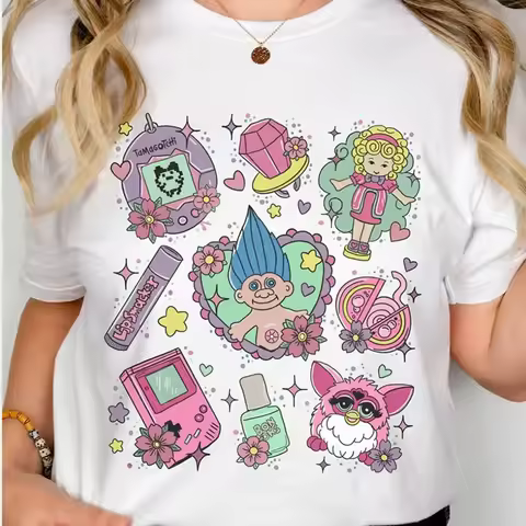 New Moon Breaking Dawn Twilight Furby Caius Volturi Classic T-Shirt Cartoon Printing Graphic T Shirt