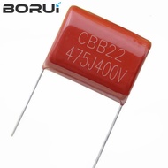 5PCS 400V475 400V 475 4.7UF 475J400V Polypropylene film capacitor pitch 25mm chip in stock TI6A