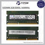 Mix Branded SODIMM 2GB DDR3L 1600MHz PC3L-12800 Laptop RAM - Low Voltage (Refurbished)