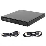 Supergoodsales USB DVD Writer External Optical Drive Desktop Notebook Accessory CD with 2.0 and Type-C Interface Portable CD-RW/DVD-RW Reader Player