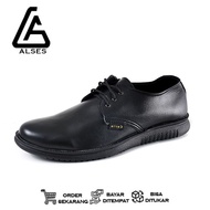 ALSES MUNICH X Sepatu Formal Pria Casual Kantoran Nikahan Sepatu Oxford Sepatu Pantofel Pria Resmi F