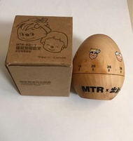 NISSIN x MTR wooden timer 日清出前一丁 x 港鐵木製計時器