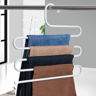 Metal Magic Pants Hanger Space Saver Rack Jeans Scarf Tie Closet Tool