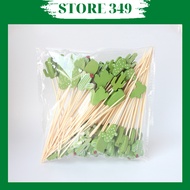 Bamboo Cactus Skewers MIX 100 PCS