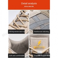 Ainna -Mas_chasoe.my Size 36~46 Ultralight safety shoes Work shoes  Anti-smashing steel toe shoes An