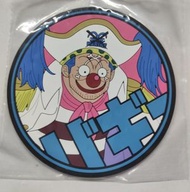 BANDAI - OnePiece 海賊王 白鬍子海賊團～老爹和兒子們～ 一番賞 H賞 橡膠杯墊 No.4 巴基 [平行進口]