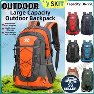 36-55L Hiking Backpack Waterproof Lightweight Large Capacity Outdoor Camping Travel Bag Men Women