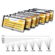 FALSE EYELSHES EXTENSION SET HUMAN HAIR