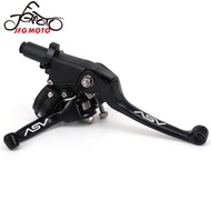 JFG MOTO รถจักรยานยนต์เบรคคลัทช์คันโยกพับสำหรับ22มิลลิเมตรสากล CR CRF YZF WRF KX KXF RM RMZ รถจักรยา