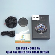 Quạt tản nhiệt điện thoại  Ipad máy tính bảng X12 Plus sò lạnh nam châm - Quạt tản nhiệt sò lạnh 