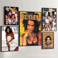 1PC L-Lauryn H-Hill Pop Hip Hop Rapper Movie Posters Retro Kraft Paper Anime Aesthetic​ Human Form M