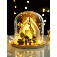 3D Baby Hand and Foot Mold3D Clone Pink Crystal Ball Hand and Foot Print Clay Model Baby Full Moon H