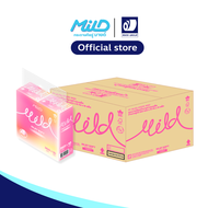 (ยกลัง 10 แพ็ค) มายด์ กระดาษเช็ดหน้าคอมแพ็ค รุ่น 360 แผ่น แพ็ค 10 ห่อ Mild Facial Tissue Compact