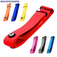 MULTICOLOURFD Heart Rate Monitor Strap, Silicone + Fiber Multicolor Heart Rate Monitor Chest Strap, 