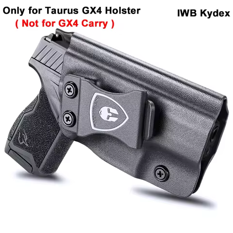 Taurus GX4 Holster, IWB Kydex Holster Tailored Fit: Taurus GX4 Pistol Tactical Inside Waistband Conc