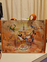 東京迪士尼40週年環保袋（細）
