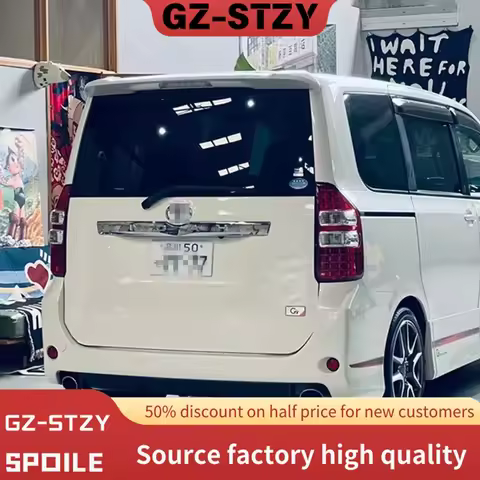 Rear Wing for Toyota NOAH Voxy 70 Spoiler Car Roof Accessories 2007 - 2012 year