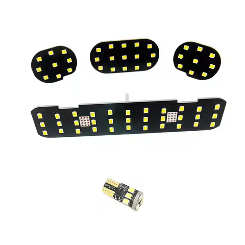 July King Car Reading Lights Compatible with Nissan Qashqai Non-sunroof version 2007-2025, 5 pcs 600