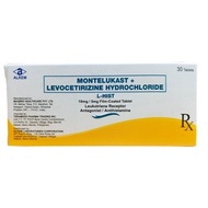 L HIST L-HIST Montelukast + Levocetirizine Hydrochlorine Film Coated Tablet 10mg/5mg Sold Per Piece 