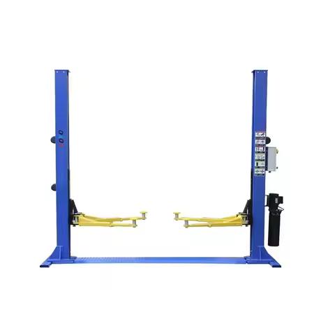 CE Certified Floor Frame Type Two-Column (Manually Unlock) 2 Post Base Plate Car Lift UE-4.0TPFA