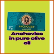 ∤ ∷ ✢ 100% DONA ELENA ANCHOVIES IN PURE OLIVE OIL 56G