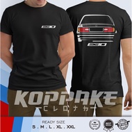 BMW E30 Rear Car T-Shirt Automotive Clothing