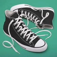 Sepatu Sekolah SD SMP Boot Tinggi Anak Hitam Polos Size 30-38