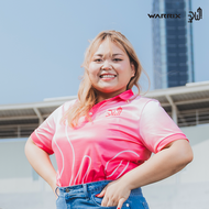 WARRIX เสื้อ CHULA BAKA PINK POLO SHIRT (WA-241PLACU01)