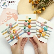 BJ Gift Cartoon Hair Tie Women Girl Bees Hair Ring Hair Accessories Cute Pineapple High Elastic Gins