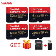 Sandisk Extreme PRO Micro SD Card  32GB/64GB/128GB/256GB/512G SDXC V30 A2 UHS-1 Memory Card (COD) เมมโมรี่การ์ด 64 g