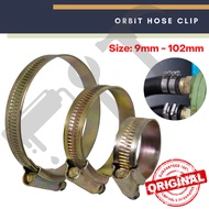 Orbit Hose Clip Hose Clamp Hand Twist Hose Clip Clip Paip Air Kunci Pipe Gas Pipe Hose Clip Water Ho