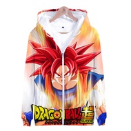 Japanese Cartoon Lelo Zipper Sweater 2020 broly broly Hat super Dragon Ball with 6Z4Z