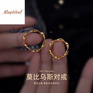 916 gold eternal love closed mouth male and female couple ring jewelry for hypoallergic for women 010A