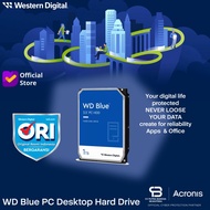 DESKTOP WD Blue™ 3.5 1TB 7200 RPM Original RESMI 2 Tahun