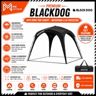 BLACKDOG Auto Dome Tent Canopy Waterproof Quick Open Dock Tent Camping Large Sunshade Tarp Family Do