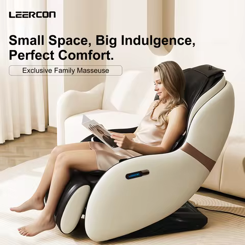 Full Body Zero Gravity Massage Chair 2D Mechanism SL Track, 5 Massage Modes 6 Techniques, Back Waist