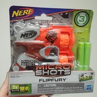 Nerf Gun Micro Shots Flipfury Zombie Strike Series 3 with 2xElite

玩具槍連子彈