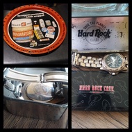 jam Hard Rock Cafe & kaleng promo Rhemason Original NEGO