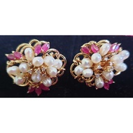 14k Gold Earrings Antique