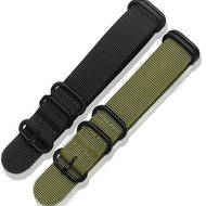 [HOT JUXXKWIHGWH 514] Brand Heavy duty Nylon strap 20mm 22mm 24mm NATO Zulu Watch Band Ring Buckle For Seiko No. 5 Citizen Casio Seagull Canvas Belt