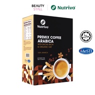 Nutrivo Luscious Premix Coffee Arabica with Sacha Inchi & Organic Oat 25g x 15s | HALAL Best Farm