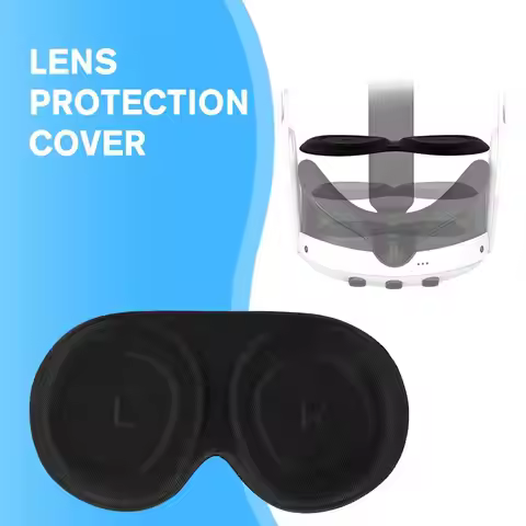 for Meta 3 Vr Lens Protector Cover Dustproof Anti-Scratch Vr Lens Cap Replacement for Meta Oculus 3 