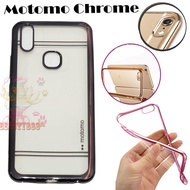 Chrome Vivo Y85 Shining Chrome / Case Shining List Chrome / Ultrahin Vivo Y85 List Chrome Jelly Case