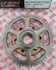 BENDIX STARTER ASSY SNIPER 135