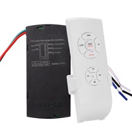 Yuci【Fan Remote Control】รีโมทปรับความเร็วแสงสวิตช์ควบคุมระยะไกล Smart Universal Ceiling Fan Lamp Remote Controller Kit