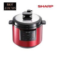 Sharp Pressure Cooker KQ-A60-RD 6L Digital